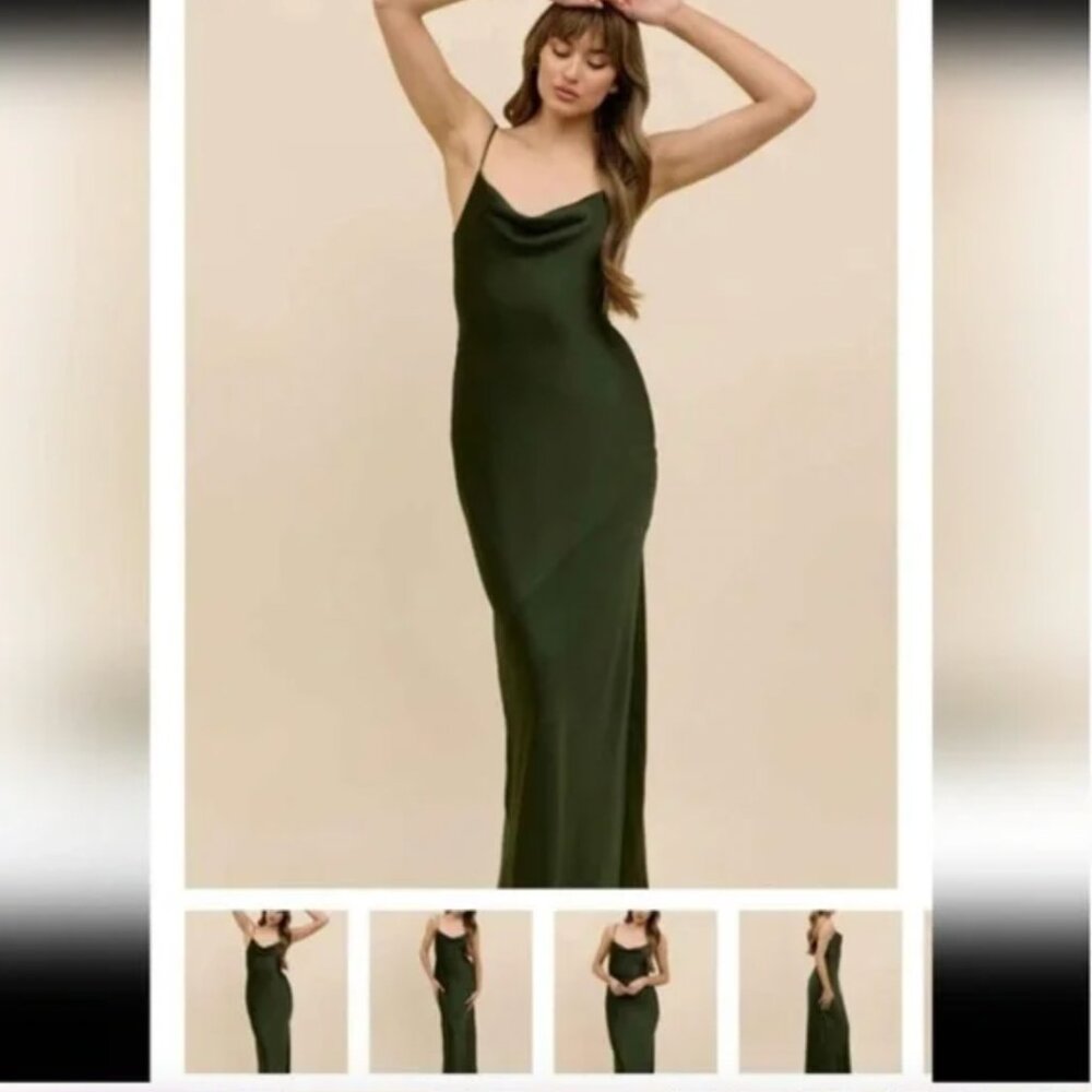 Park & Fifth Belmont Dark Olive Dress